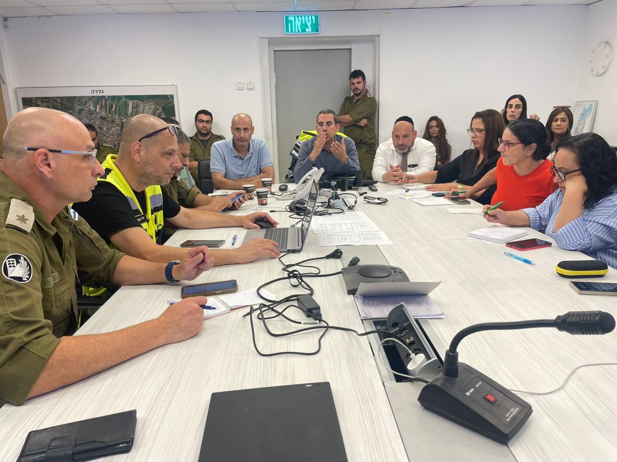קרדיט: דוברות המועצה המקומית גדרה קרדיט: דוברות המועצה המקומית גדרה