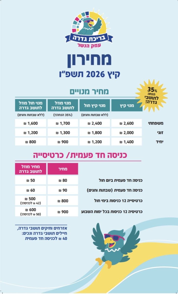 המחירון