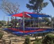 המועצה המקומית גדרה הוסיפה הצללה חדשה לגן הבנים במסגרת עבודות השדרוג הנרחבות במקום