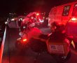 תאונה בכביש 42 סמוך גדרות: אישה וילד נפצעו בינוני