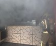 שריפה פרצה במסעדה במרכז מסחרי בגן יבנה