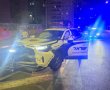 דרמה הזויה: מרדף מטורף ברחובות העיר הסתיים בתאונה. ומי התגלה נוהג ברכב?