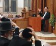 חרף חולשתו: הגאון הגדול נשא שיחת הכנה לחג וההמונים נהרו