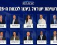 חלק מרשימת ישראל ביתנו לכנסת