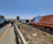 תאונת דרכים בכביש 4 סמוך לצומת גן יבנה: אישה נפצעה