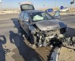 תאונת דרכים ברמות: לוחמי האש חילצו לכוד לאחר התנגשות בין שני כלי רכב