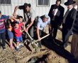 אבן פינה לבית כנסת ומקווה במושב כוכב מיכאל והודיה