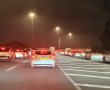 עומסים כבדים מאוד מחלף יבנה נחסם לתנועה בעקבות הפגנת חרדים