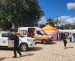 איחוד הצלה סניף קריית גת השתתף בתרגיל חירום המדמה רעידת אדמה