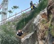 חילוץ מיוחד בגיא בן הינום: שתי נערות חולצו מצוק תלול במזרח ירושלים