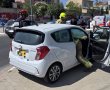 תאונה משולשת בסמוך לאצטדיון טרנר; אישה נלכדה ברכה