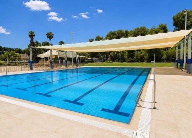 המהפך של בריכת השחייה (צילום: המועצה המקומית גדרה)