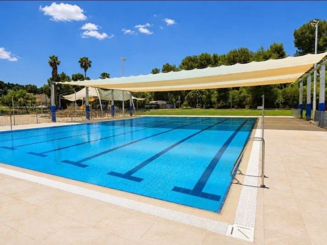 המהפך של בריכת השחייה (צילום: המועצה המקומית גדרה)