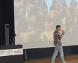 "השעה הארוכה בחיי": ידין גלמן ריגש את תלמידי תיכון דרכא רמון בגדרה