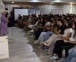  בית ספר אורט רבין גן יבנה אירח את איריס כהן אמו של עמרי כהן ז״ל – לוחם גבעתי, שנפל בג׳באליה לפני 11 חודשים