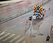 סופת ביירון באשדוד: חסימות יזומות בצירים מרכזיים בעיר